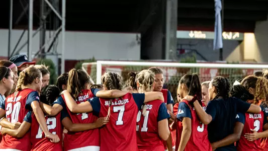 soccer huddle