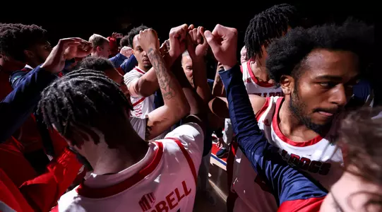 The Fresno State Bulldogs take on the University of San Francisco Dons at The Save Mart Center in Fresno, California on November 16, 2022. (Samuel Marshall Photography)