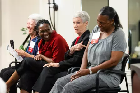 Women in Athletics, panel, 2022