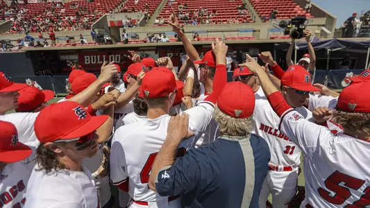Baseball Pregame Huddle