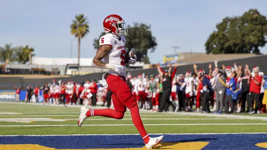 Jalen Cropper scores a touchdown at San Jose State