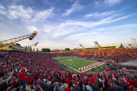 Football, Stadium, Crowd