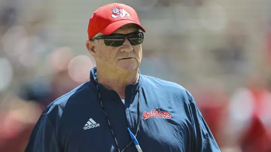 Fresno State head football coach Jeff Tedford