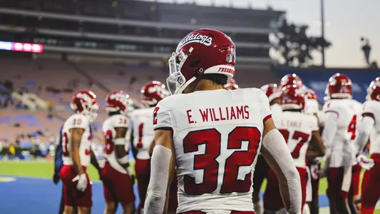 Evan Williams, pregame at UCLA