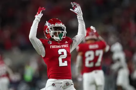 Fresno State defensive back Carlton Johnson