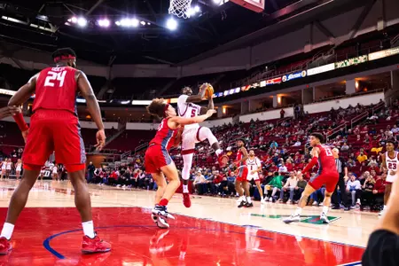 Jordan Campbell, driving lay-up