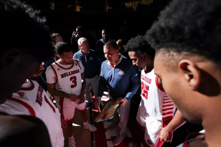 Team Huddle, vs. San Diego State