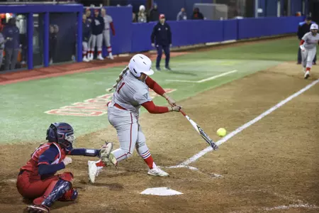 Bella Rocco at bat.
