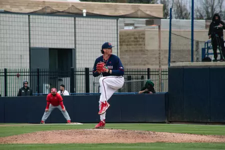 Roman Angelo on the mound