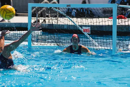 Fresno State Water Polo Goalkeeper Paula Nieto Jasny