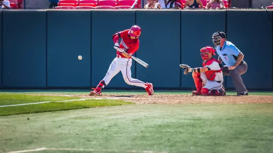 Marco Pirruccello batting against UNLV