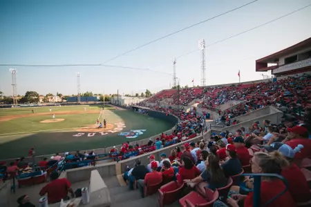 Pete Beiden Field at Bob Bennett Stadium, 2023 MW Baseball Championships, from Section J
