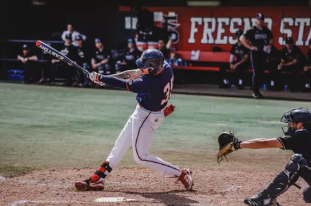 Bobby Blandford batting against Nevada