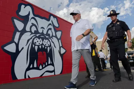 Jeff Tedford, Fresno State head coach - Red Mile
