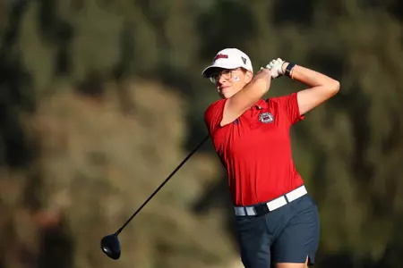 Katelyn Harris at a tournament