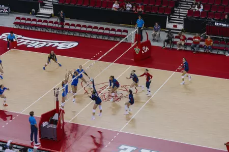 Volleyball from above