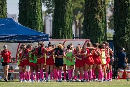 soccer huddle