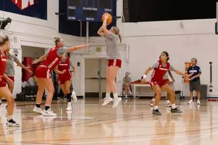 wbb practice north gym