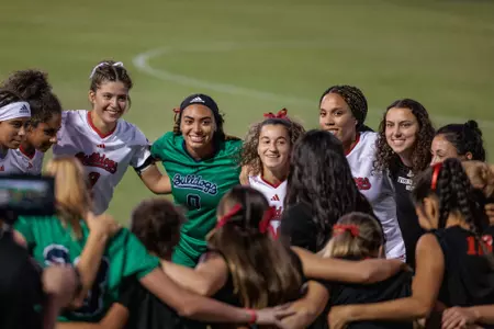 soccer huddle