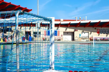 Fresno State water polo landscape facility shot