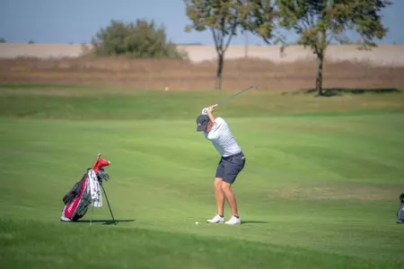 Mason Benbrook swings