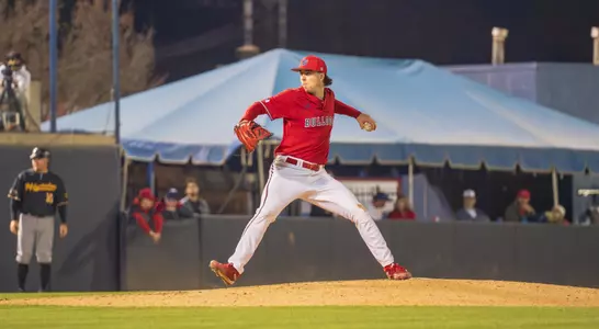 Jake Dixon on the mound