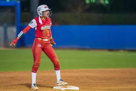 Emma Martinez celebrating