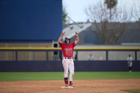 Ben Newton double celebration