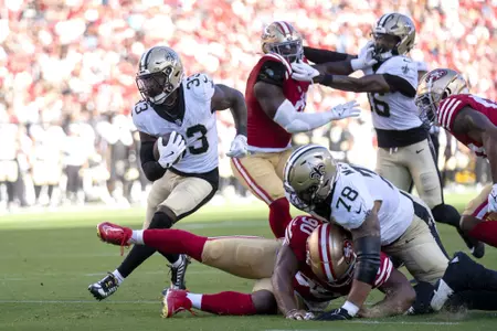 NFL: New Orleans Saints at San Francisco 49ers