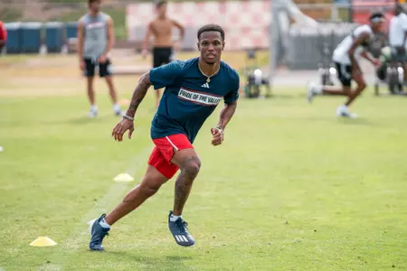 Raylen Sharpe, summer workouts