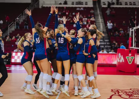 Volleyball celebration