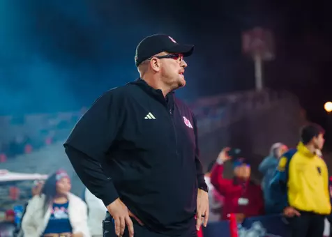 Head coach Matt Entz