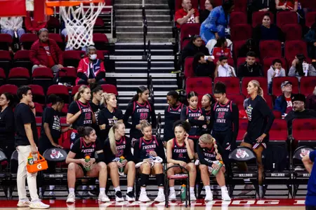 WBB bench team