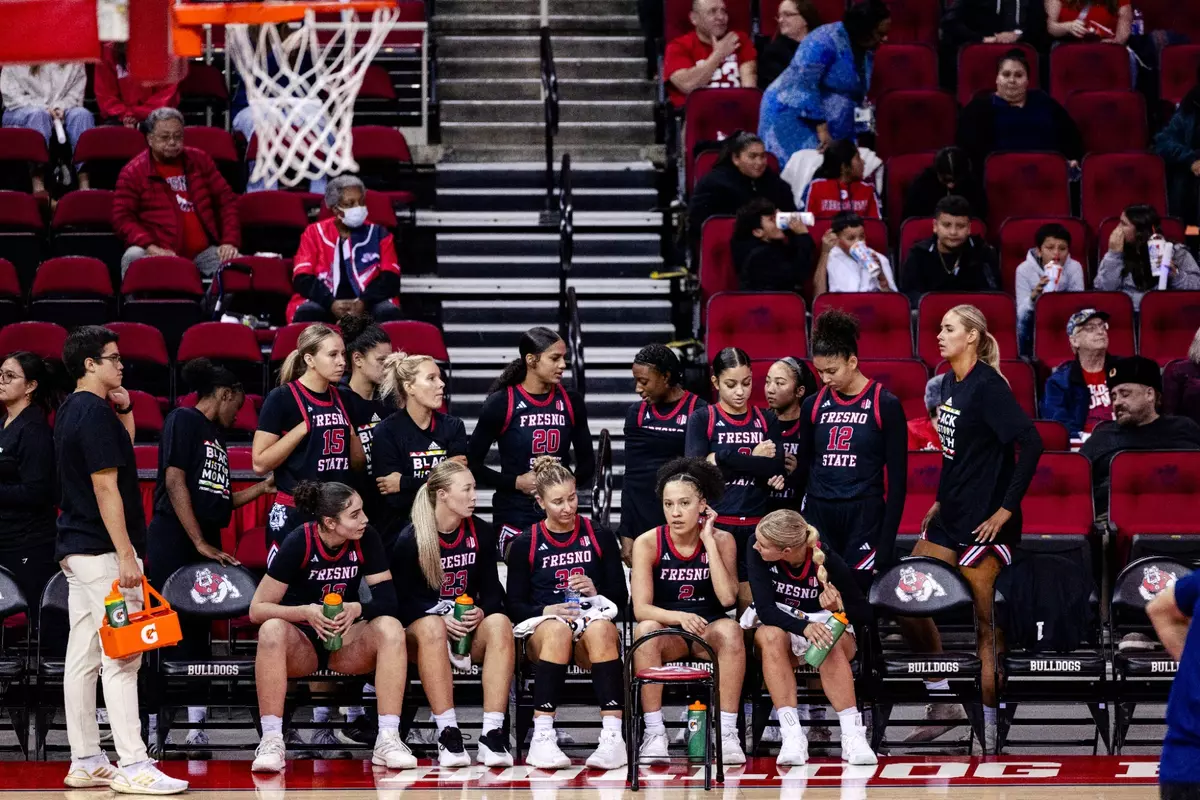 WBB bench team