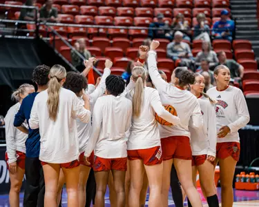 MWC team huddle