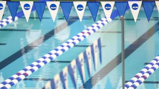 NCAA swim banner