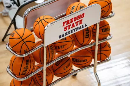 Men's Basketball ball cart