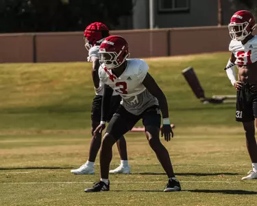 Al'Zillion Hamilton at fall camp
