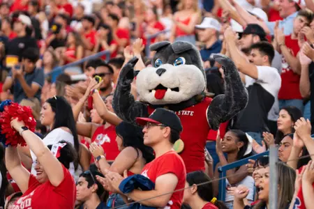 Timeout at Fresno State Football game
