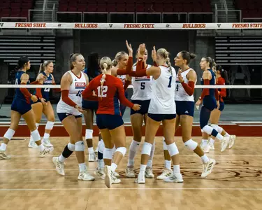 Volleyball celebration