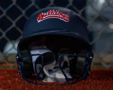 SB Bulldogs script helmet