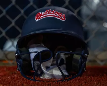 SB Bulldogs script helmet