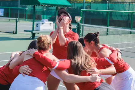 WTEN team huddle