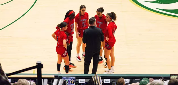 Ryan McCarthy Team huddle at Colorado State