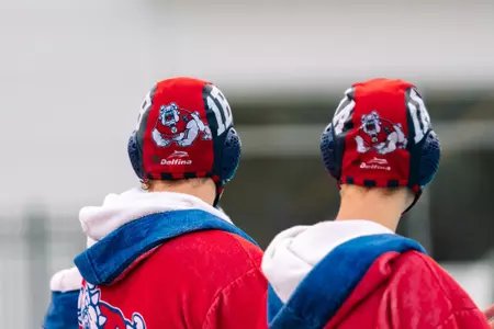 Fresno State water polo caps