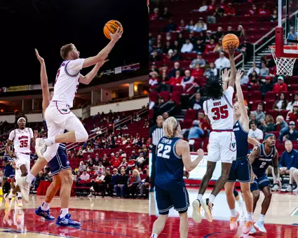 Jake Heidbreder and DeShawn Gory