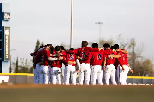Baseball huddle
