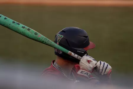 Cam Schneider with Bat