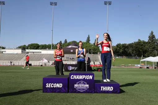 16 MAY 2026: The 2026 Mountain West Men’s and Women’s Outdoor Track and Field Championship is held at Veteran's Memorial Stadium in Clovis, CA. (Tanner Pearson/MW Photos)