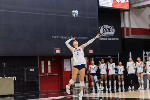 Gabby Lombardi Serving